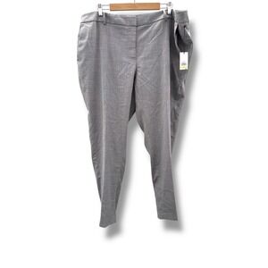 Calvin Klein Gray Dress Pants Sz 18W NWT Plus Size Work Trousers
